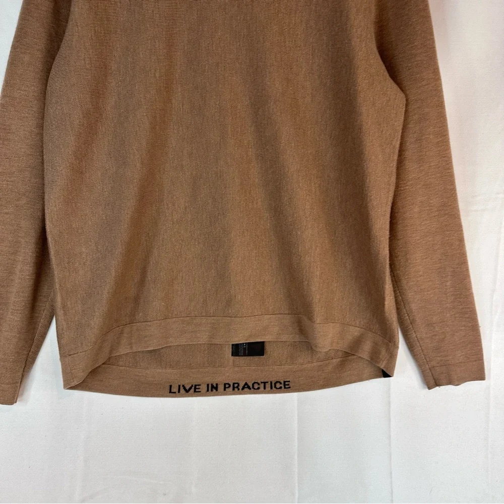 LULULEMON Men’s Size XL Sweater Crew Neck Merino Wool Alpine Live In Practice - Picture 10 of 16